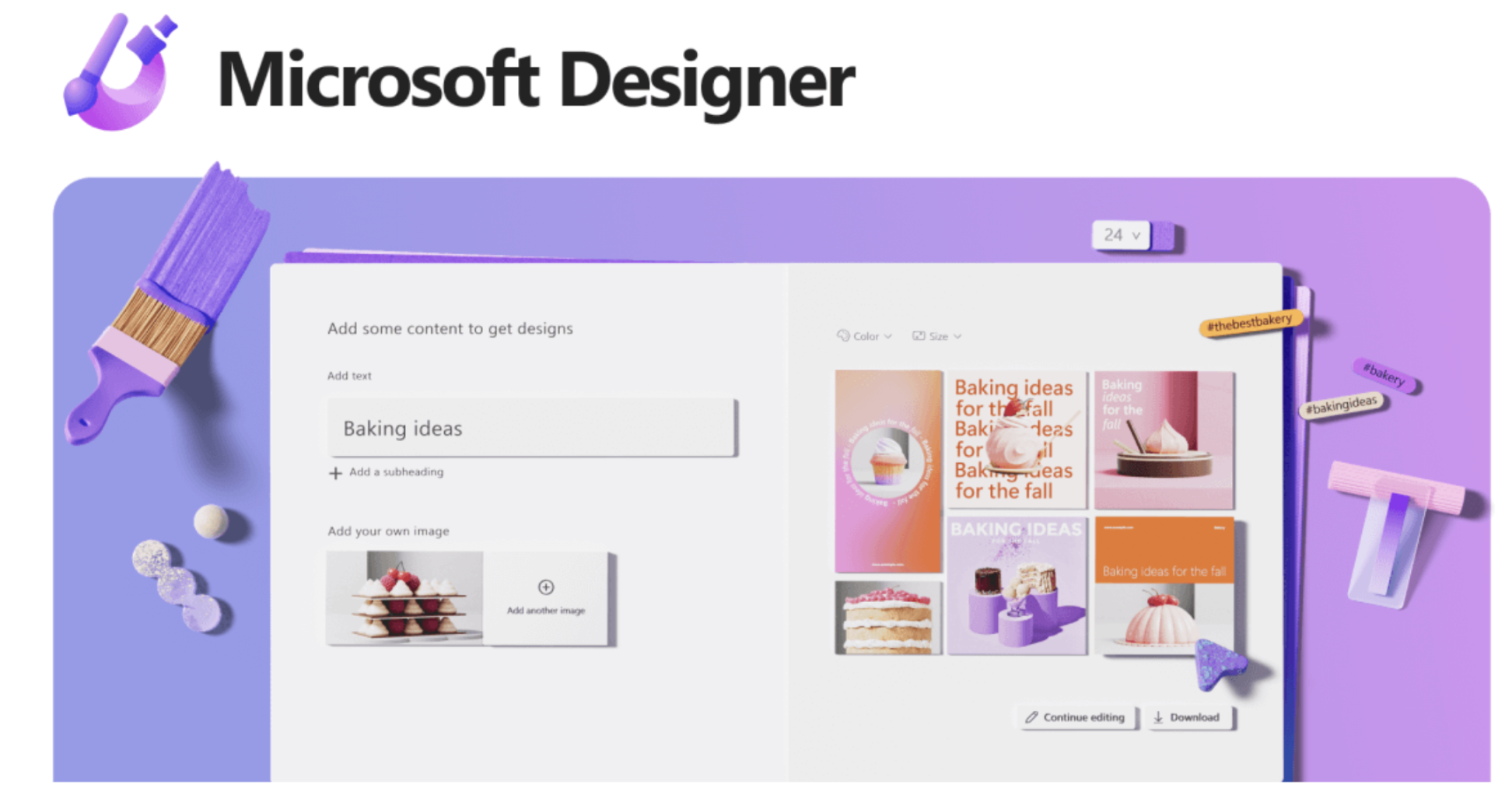 7. Microsoft Designer: Best Free Text-to-Image Tool image