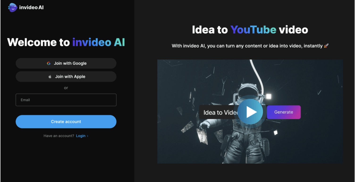 12. InVideo.ai: Best AI Text-to-Video Tool image