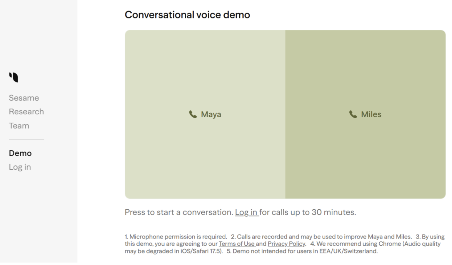 14. Sesame: Talk to AI Characters Like Friends image