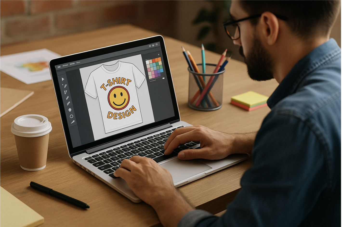 2. AI-Powered Graphic Design (Logos & Social Media Banners) image