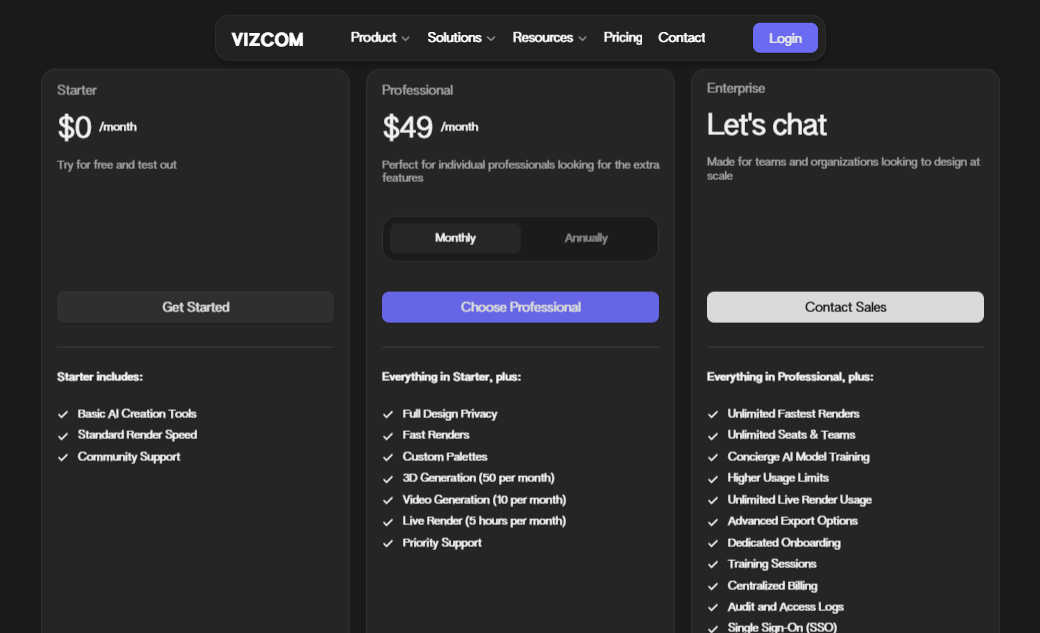 Vizcom screenshot 2